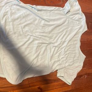 Blue short sleeve shirt